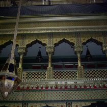 COCONUT GROVE set - Capitals and mouldings produced in plaster