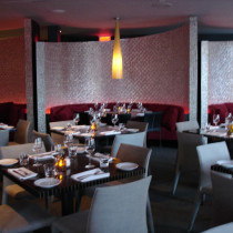HOTEL W in Montreal, 2004 - VIP area, Mother of Pearl walls