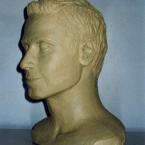 Misguided Angel, Série TV, 1999 - Sculpture en plasticine de l’acteur David Lipper -  Tel quel pour les besoins du film