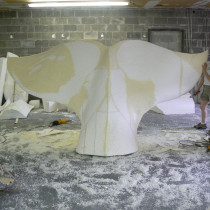 LE SENS DE L'HUMOUR  2010 - Beluga sculpted by Steve Totev, Lucie Fournier, Linda Bicari and Annie Verdon